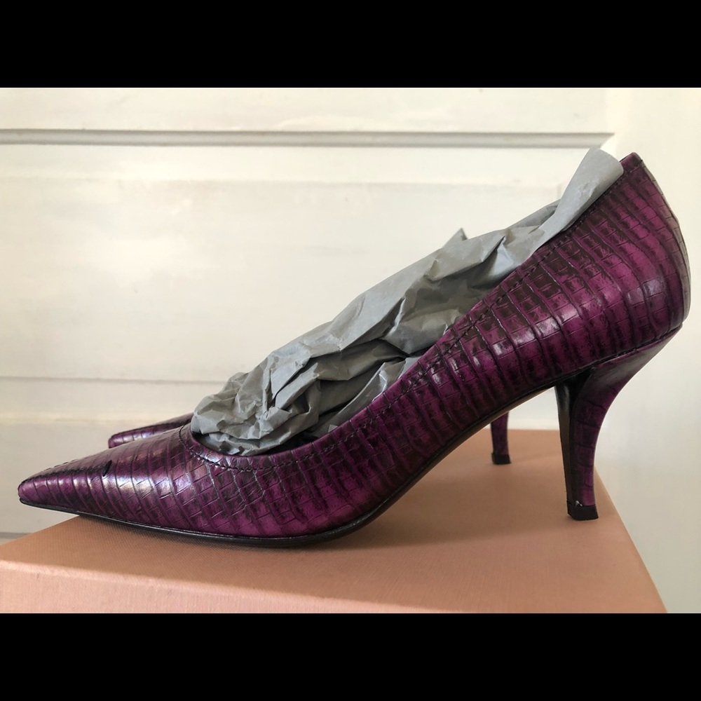 Miu Miu Purple Pumps